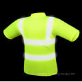 ANSI  Hi Vis Reflective Safety T Shirt For Man Airport Traffic Roadway Security Safety Shirts With Short Sleeves Guard Work Wear